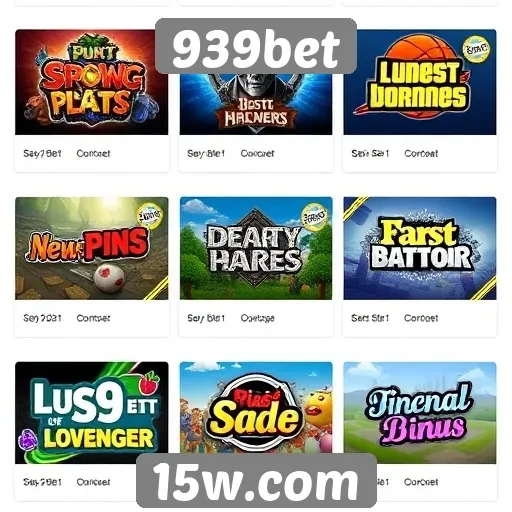 Novos jogos disponíveis no 939bet em 2025