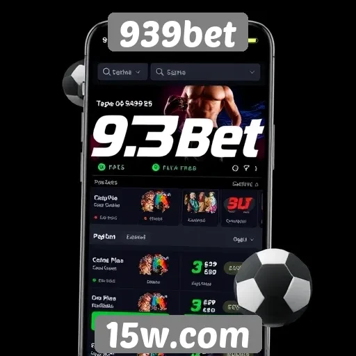 Interface do usuário do 939bet é intuitiva